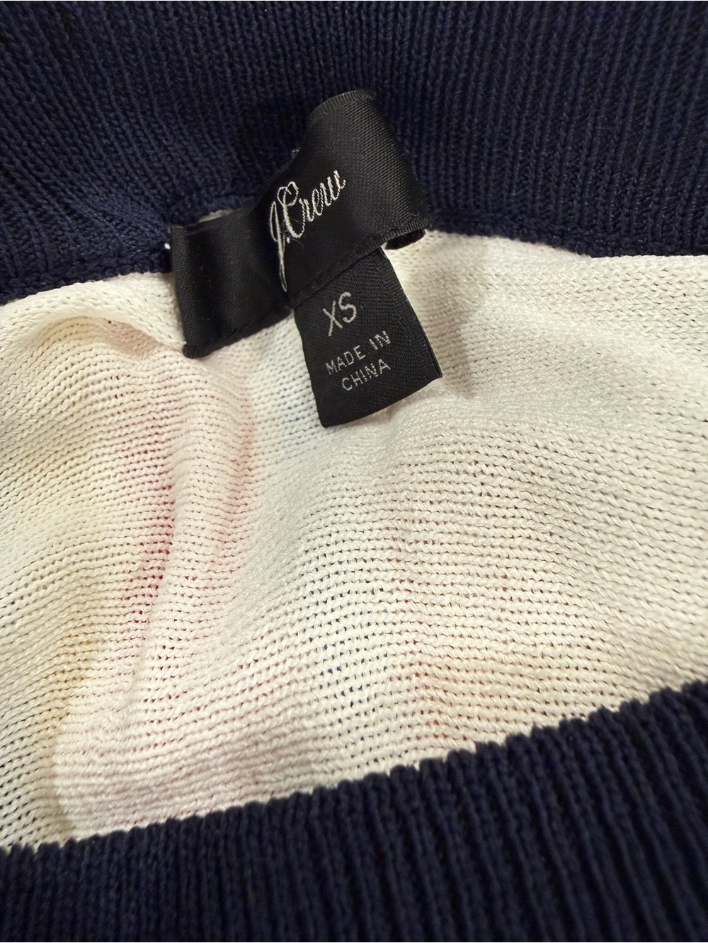J. Crew Multicolor Vertical Stripe Midi Skirt - Picture 2 of 5